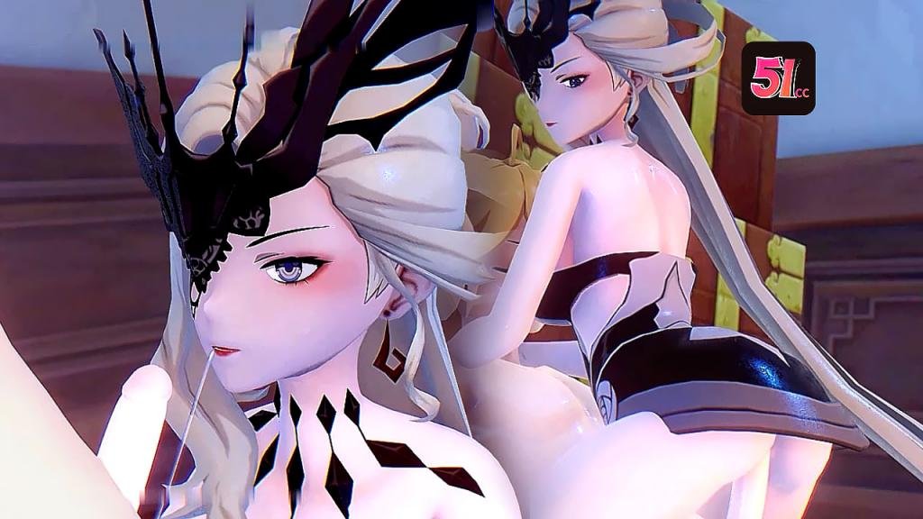 【3D国语】原神AKT：性感女神以身相逼！强制旅行者兑现特殊承诺！[中文字幕]